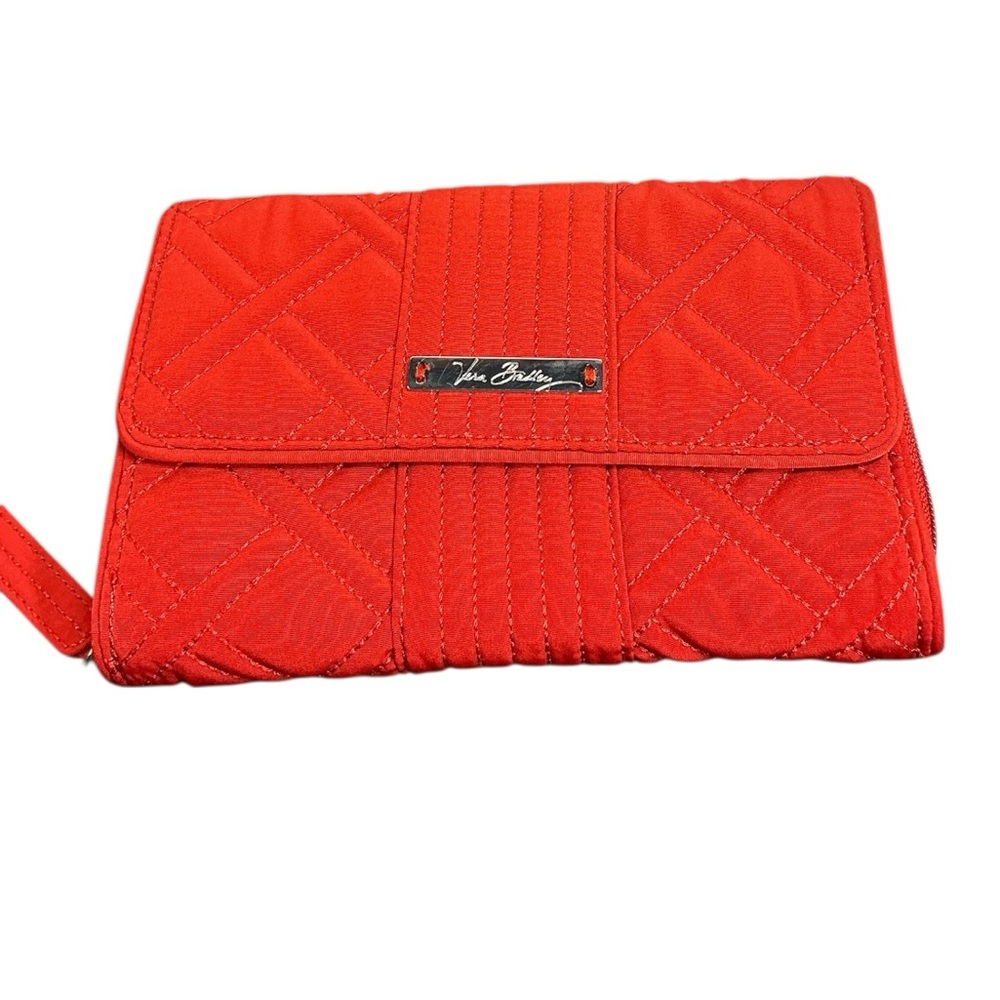 Vera Bradley Quilted Red Wallet